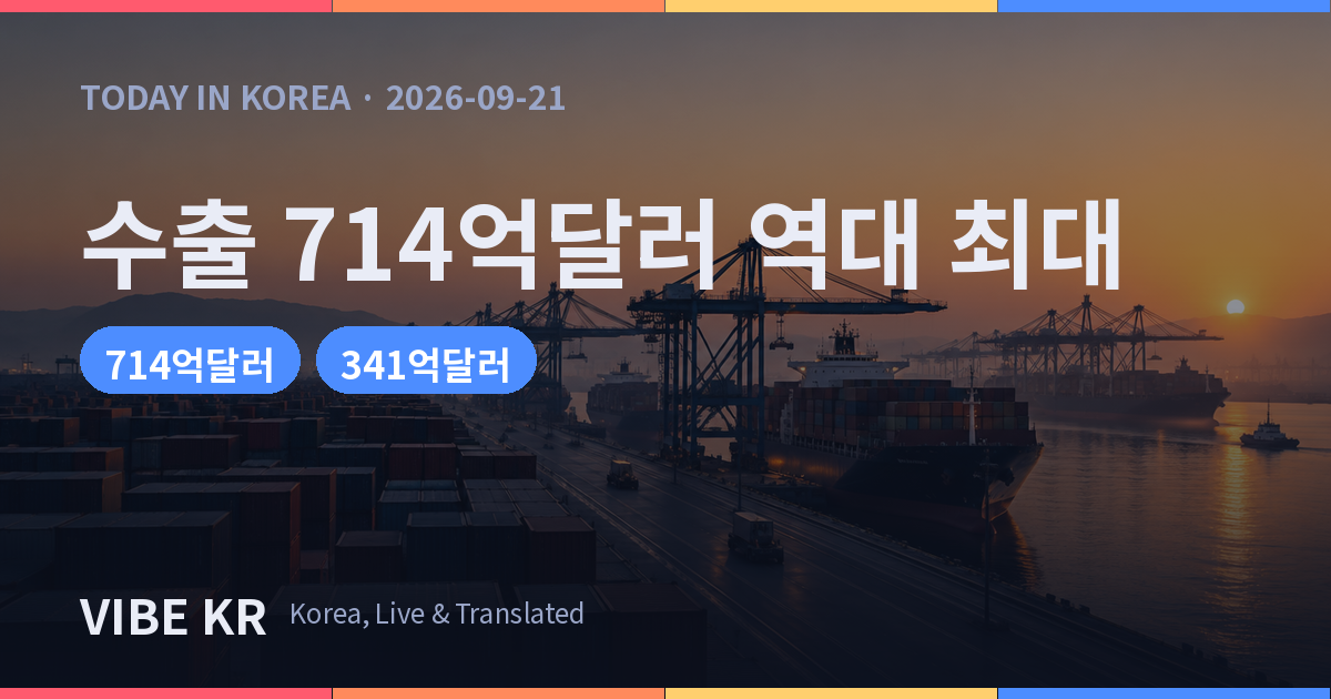 새벽빛 아래 컨테이너와 크레인이 늘어선 항만의 모습.