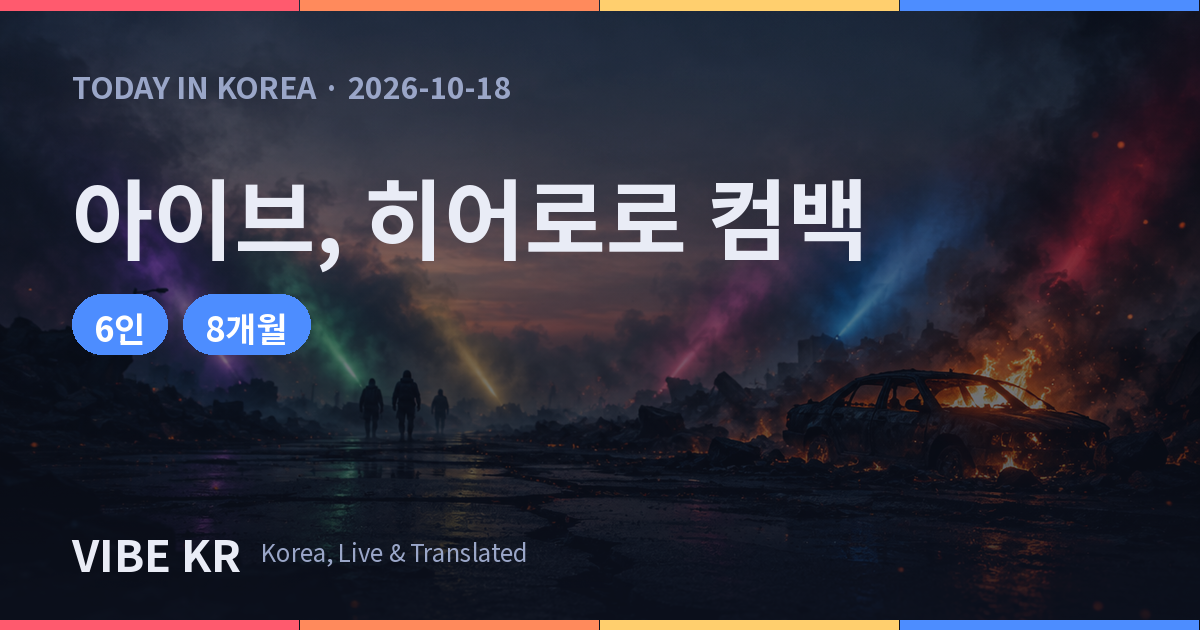 아이브, 8개월 만의 컴백 앞두고 ‘룩스 캔 킬’ MV 티저 공개