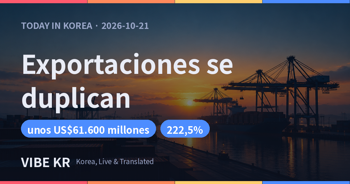 Vista de un puerto con contenedores apilados bajo la luz del amanecer