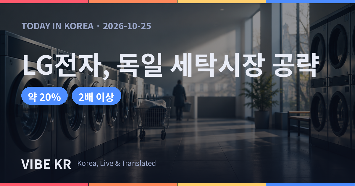 LG전자, 독일 쉴링에 AI 세탁가전 납품…유럽 B2B 공략 가속